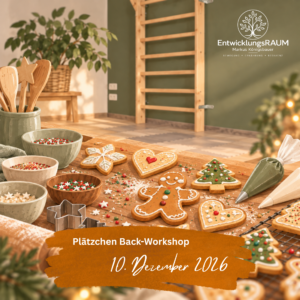 Kleine Bäcker: Plätzchen-Backworkshop für Kinder am 10. Dezember 2026