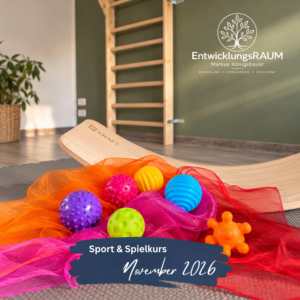 Sport & Spiel im November 2026 - freies bewegen, ausprobieren & entdecken